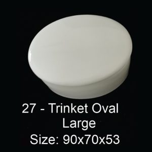 Oval Trinket Box Large