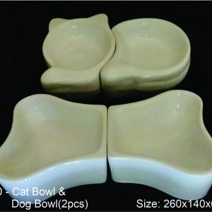 2 Piece Dog Bowl
